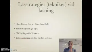 Vad läser vi och hur läser vi? Om lässtrategier vid läsning av olika texter