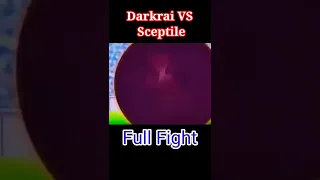 🔥Tobias Darkrai Vs Ash Sceptile💥 Full Fight In Hindi😎| Radhe song😍| By AFA #shorts #anime #pokemon