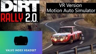 Dirt Rally 2.0 VR Motion Auto Simulator Valve Index Full Kit Game play #6