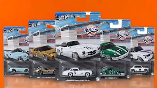 Hot Wheels 2024 Vintage Racing Club Set Silver Label Series