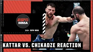 Reaction to Calvin Kattar’s win vs. Giga Chikadze | UFC Post Show