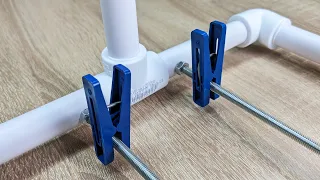 I didn't believe it myself! A brilliant idea in 3 minutes from plastic pipes