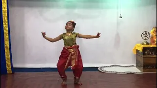 Sivasthuthi. Semiclassical dance. Aranya Sreekumar........