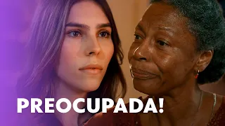 Buba acredita que Inácia sabe que ela guarda um segredo e se preocupa! | Renascer | TV Globo