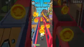 subway surfers one run challenge #gaming #subwaysurfers #running