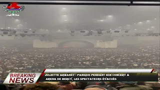 Juliette Armanet : panique pendant son concert à  Arena de Bercy, les spectateurs évacués