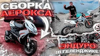 ПРЕДСЕЗОННЫЙ ВЛОГ/Aerox/Kawasaki 636/ Эндуро Геленджик