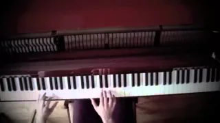 Iron Maiden - Fear of the Dark on Piano (with sheet music)