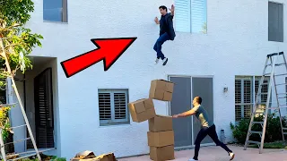 Stranger tries to Knock Magician Down… but Can't