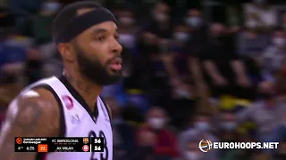 FC Barcelona - AX Armani Exchange Milan 73-75: Malcolm Delaney (15 points on 4/5 3PT)