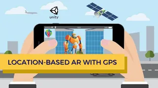 Location-based Augmented Reality (AR) Using GPS | AR Tutorials for Beginners | Unity