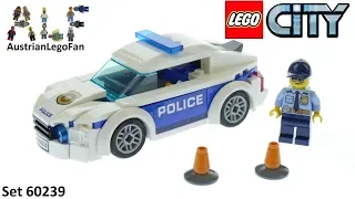 Lego City 60239 Police Patrol Car Speed Build