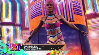 WWE 2K22 - Raquel Gonzalez and Dakota Kai VS Fire & Desire