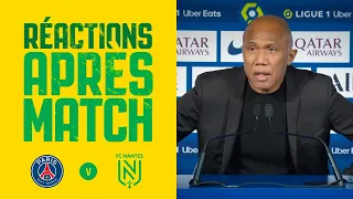 Paris SG - FC Nantes : la réaction d'Antoine Kombouaré