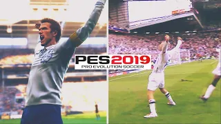 PES 2019 VS REAL LIFE (David Beckham Goal Comparison) 🔥