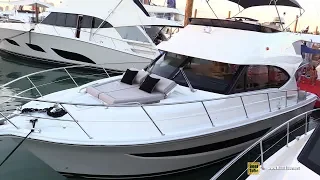 2019 Riviera 39 Sports Yacht - Deck, Interior and Bridge Walkthrough - 2019 Miami Boat Show