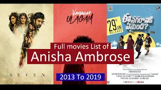 Anisha Ambrose Full Movies List | All Movies of Anisha Ambrose