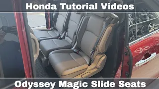 Honda Odyssey Magic Slide Seats