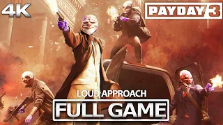 PAYDAY 3 Full Loud Gameplay Walkthrough / No Commentary 【FULL GAME】4K 60FPS Ultra HD