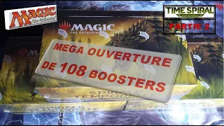 Temporal Spiral Remastered: Mega Opening of 108 Magic the Gathering Boosters (2/2)