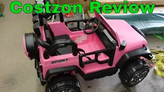 Costzon Kids Electric Car 2 Seater Review