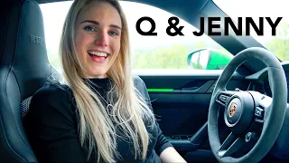 1. Q & Jenny in meinem Porsche 911 992 Carrera T mit Aero Kit