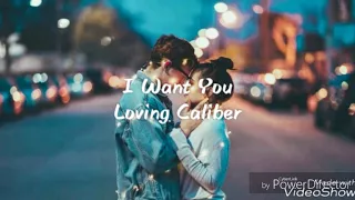 I Want You - Loving Caliber [ Lyrics / lyric video ]