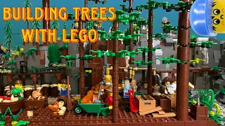 Building LEGO trees for custom MOC