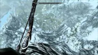 Elder Scrolls V Skyrim: The longest arrow in the knee shot ever