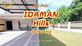 [For Sale]  Idaman Hills @ Selayang double storey Semi-D, fully renovated and with big land.