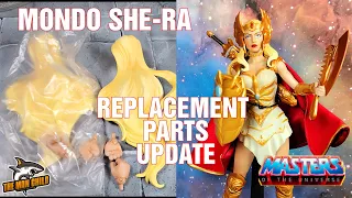 Masters of the Universe Mondo She-Ra Replacement Parts update!