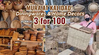 3 For 100 & Wholesale Discount! Dining Wares + HOME Decors (TRENDING Shopping Place Manila)