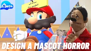 SMG4: SMG4 & SMG3 Design A Mascot Horror Reaction (Puppet Reaction)