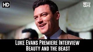 Luke Evans Premiere Interview - Beauty and the Beast