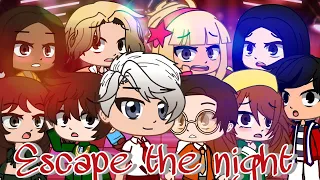 {×Escape the night season 3 ALL deaths but its in gacha club×}