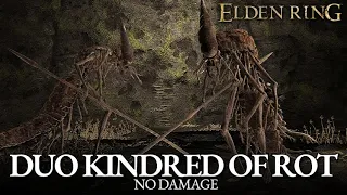 Duo Kindred of Rot Boss Fight (No Damage) [Elden Ring]