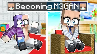 Becoming M3GAN In Minecraft!