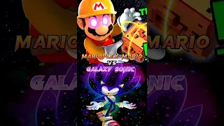 Marioplex Mario vs Galaxy Sonic