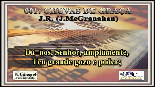 Harpa Cristã - 001: CHUVAS DE GRAÇA Harpa Cristã Versão Piano Karaokê - playback