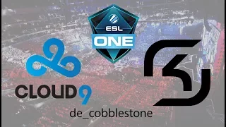 Cloud9 vs SK Gaming - ESL One Cologne 2017 Grand Finals - Map 1/bo5 - Cobblestone - CS:GO VODs