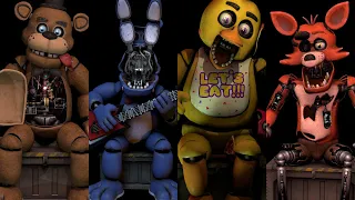 Fnaf VR: All Parts and Service Levels