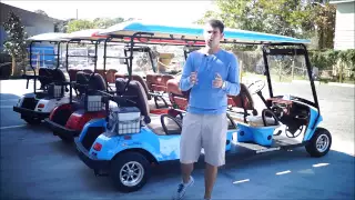 6 Passenger Golf Cart Forward Facing- Street Legal Golf Cart From Moto Electric Vehicles