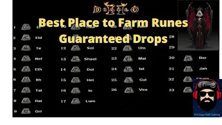 Diablo 2 Resurrected Best place to Farm RUNES | Insane Rune Drops Even on Normal