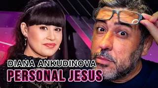 DIANA ANKUDINOVA -PERSONAL JESUS | Vocal coach REACTION & ANÁLISE | Rafa Barreiros