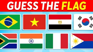 🚩 Guess the Country by the Flag 🌍 | World Flags Quiz 🧠🤯