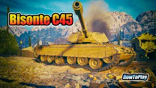 Bisonte C45 - 5 Frags 6.4K Damage - Italian mood! - World Of Tanks