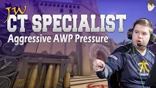 CT Specialist - JW Constant & Aggressive AWP Pressure on Mirage