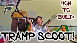 HOW TO MAKE A TRAMPOLINE SCOOTER (WITH TRICKS)