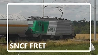 SNCF Fret et TER a passage à niveau!