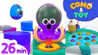 Como | Learn Numbers with Como 26min | Learn colors and words | Como Kids TV